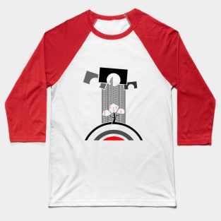 Abstract geometrical pattern in constructivism style Baseball T-Shirt